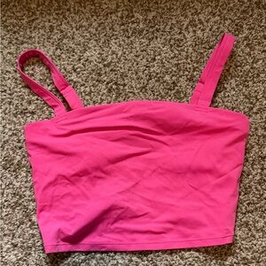 Vitality Vibrant Pink Women's Sports Bra / cropped tank top